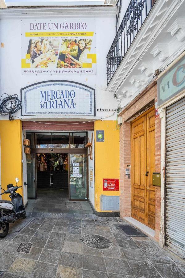 Comfy Away - Apartamento Exclusivo Mercado De Triana Con Balcon Sevilla Eksteriør bilde