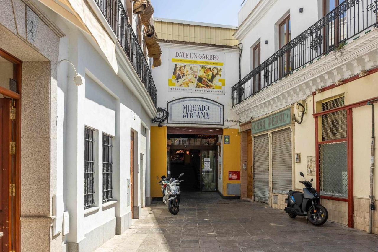 Comfy Away - Apartamento Exclusivo Mercado De Triana Con Balcon Sevilla Eksteriør bilde